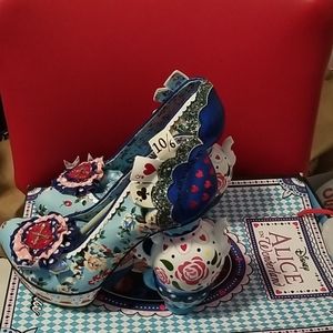 Irregular Choice Alice in wonderland heels